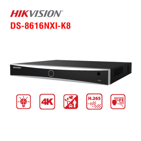 Đầu ghi IP 16 kênh HIKVISION DS-8616NXI-K8